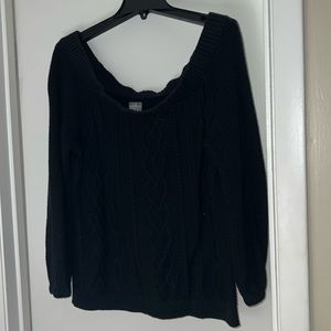 New York & Company Women’s Black Sweater XL